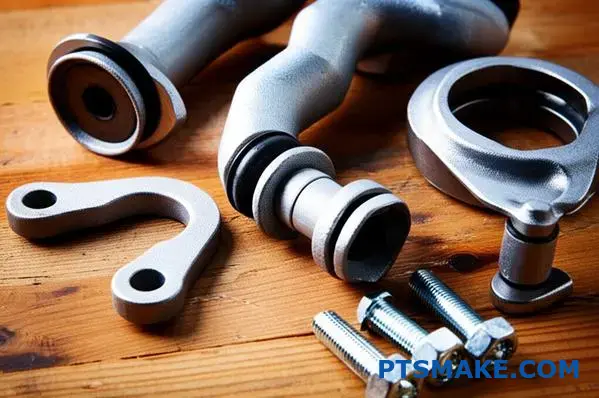 High-temperature resistant Dacromet coated exhaust hangers and fasteners displaying superior corrosion protection for automotive applications