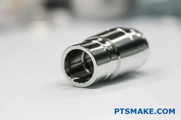 Medical device component featuring durable metallic surface plating treatment for biocompatible clinical applications