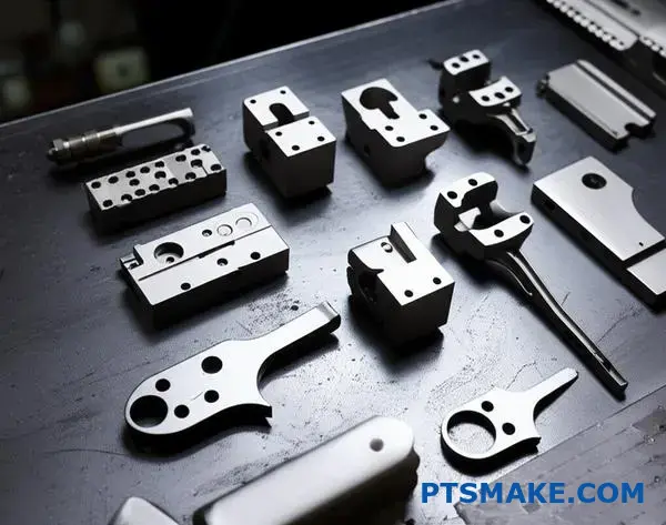 Stainless steel military components showcasing chemical surface treatment for enhanced corrosion resistance and durability