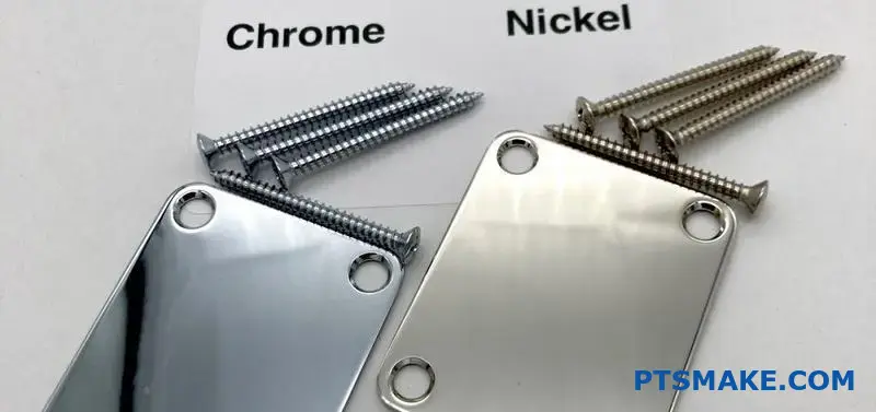Chrome And Nickel Plates With Screws
