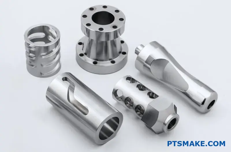Assortment of High-Precision CNC Machined Parts
