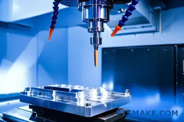 Precision CNC manufacturing of aluminum automotive component in Vietnam machining facility workshop