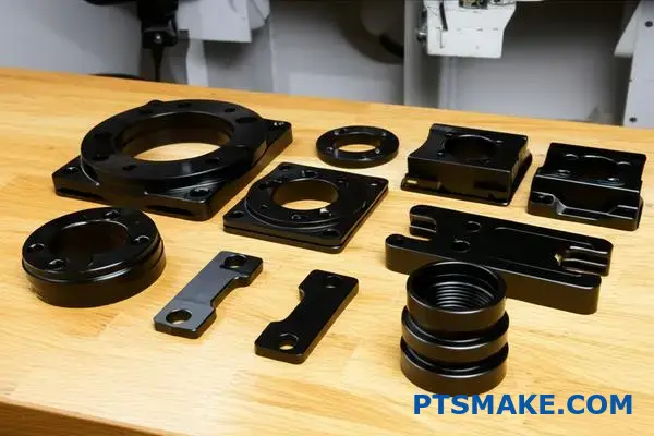 High-quality precision machined aluminum parts showcasing CNC manufacturing capabilities from Vietnamese facilities