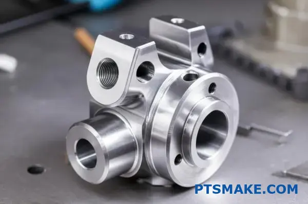 High precision CNC machined steel railroad coupling part showcasing exact tolerances for railway system reliability and reduced maintenance cycles