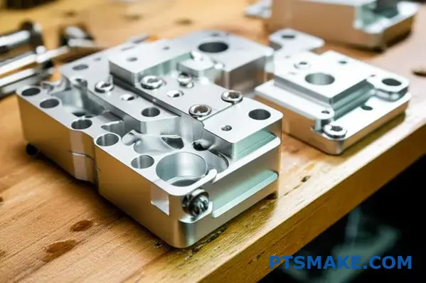 High precision micro CNC machined aluminum parts demonstrating tight tolerance assembly for enhanced mechanical performance