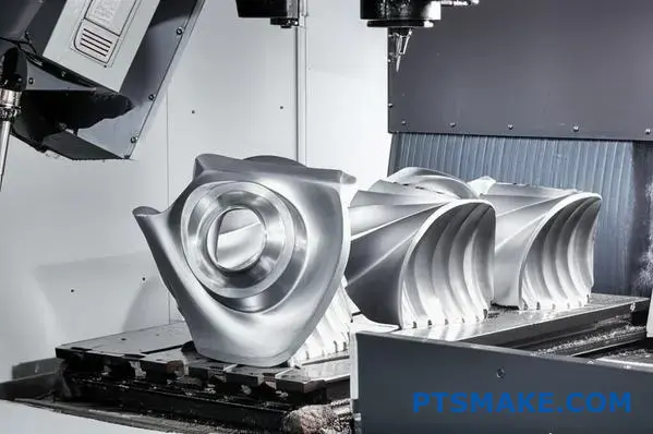 Precision machined wind turbine blades manufactured using advanced CNC technology for energy sector applications