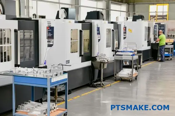 Professional CNC machining facility showcasing precision manufacturing capabilities and cnc machining services in Melbourne industrial setting