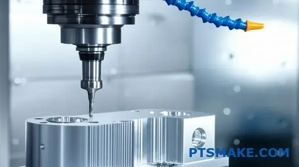 Advanced CNC machining service producing precision aluminum prototype part for rapid product development