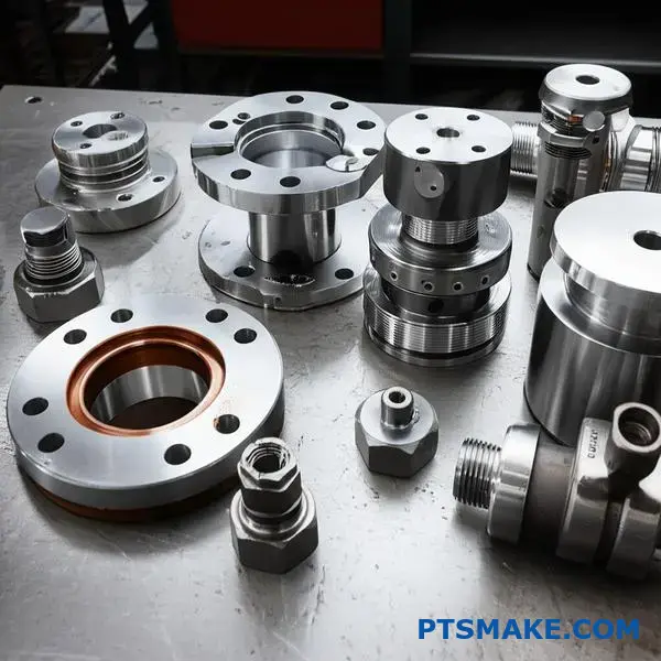 Precision machined oil and gas valve components manufactured from corrosion-resistant alloys for upstream drilling applications