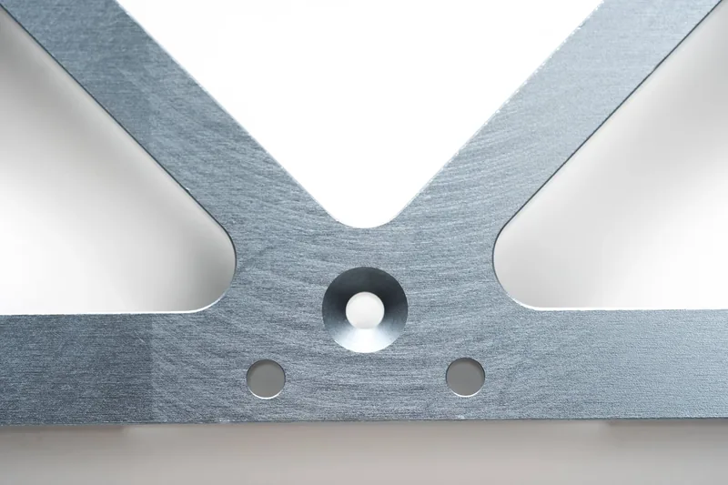 Example of Type II anodized aluminum